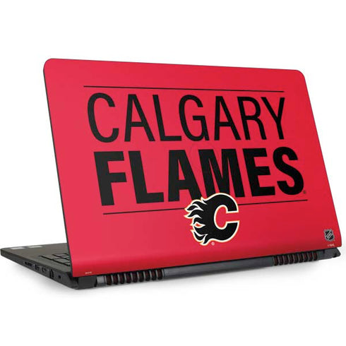 NHL Calgary Flames Lineup Dell Inspiron Skin